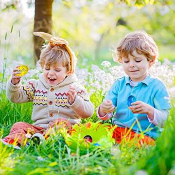 CREPRO Colorful Egg Shakers for Kids - 6 Pack Wooden Musical Instruments