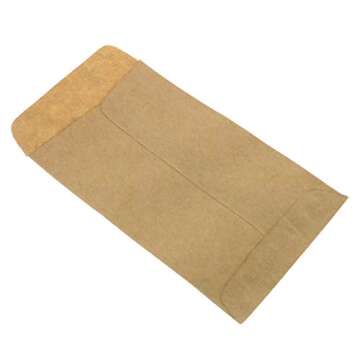 DGZZI 100 PCS Biodegradable Kraft Seed Envelopes