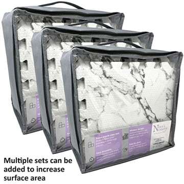 Nora's Nursery Foam Play Mat for Infants and Toddlers