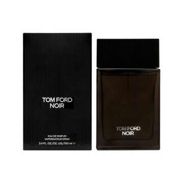 Tom Ford Noir for Men Eau de Parfum Spray 3.4 Ounce - Elegant Green Bottle