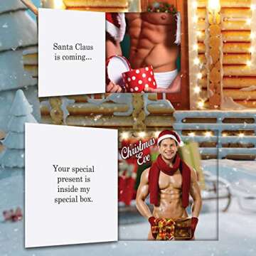 Vesiggio Adult Advent Calendar - Unique Gag Gift for Women Full of Sexy Men and Funny Women - Perfec...