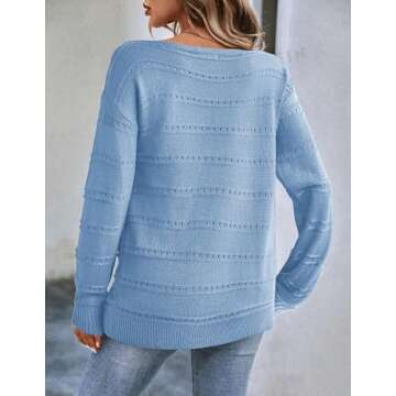Zeagoo Women's Fall Oversized Crochet Sweater 2024
