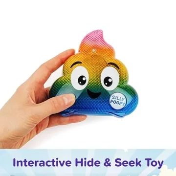 Silly Poopy Hide Seek Toy Singing Rainbow Fun Toddlers