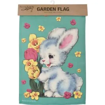 Primitives by Kathy Garden Flag Retro Easter Delight