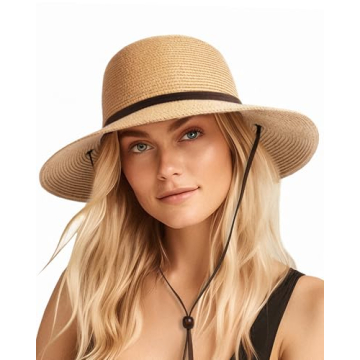 FURTALK Women's Wide Brim Sun Hat: Stylish Protection on Sunny Days