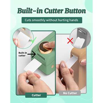 Phomemo Large Label Maker Machine with Tape D50 for 3/5" to 9/10" tape, Portable Thermal Label Maker Machine, Bluetooth Label Printer for Address,Storage,Office, Support Phones & Pad, USB Rechargeable