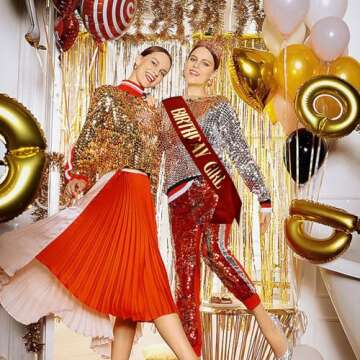 VELSCRUN Birthday Tiara for Women Girls - Elegant Crown