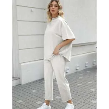 Stylish SeeLuNa Women's Two Piece Outfit for Effortless Elegance