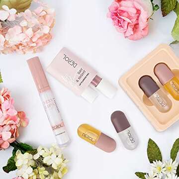 Lip Plumper Set, lip plumping lip, Lip Enhancer for Fuller Softer Lips, Natural Lip Plumper, Beautif...