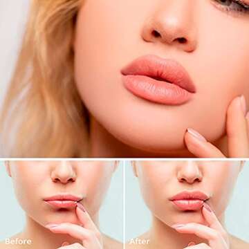 Lip Plumper Set, lip plumping lip, Lip Enhancer for Fuller Softer Lips, Natural Lip Plumper, Beautiful Fuller, Day & Night Care