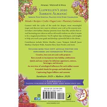 Llewellyn's 2020 Sabbats Almanac: A Year of Meaningful Celebrations