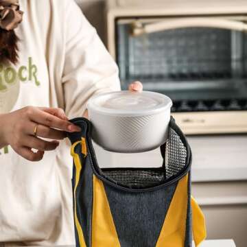 Adewnest Ceramic Bowls: Microwave Safe Food Storage Containers