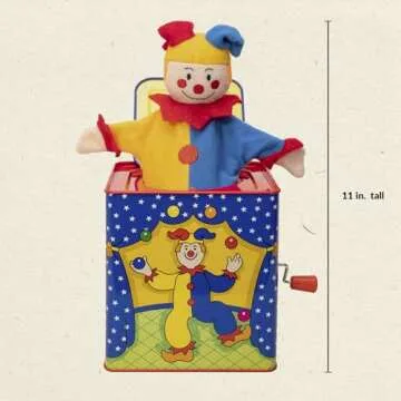 Schylling Jester Jack in the Box Musical Toy for Kids