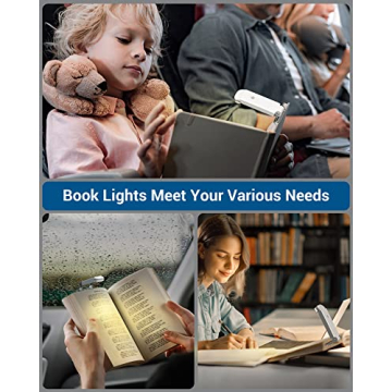 DEWENWILS USB Rechargeable Book Light for Reading