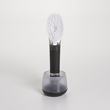 OXO Good Grips Soap Dispensing Brush for Easy Dishwashing