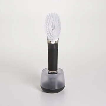 OXO Good Grips Soap Dispensing Brush for Easy Dishwashing