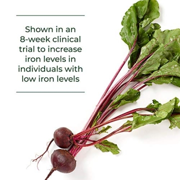 MegaFood Blood Builder Iron Supplement for Energy and Wellness 90 Tablets