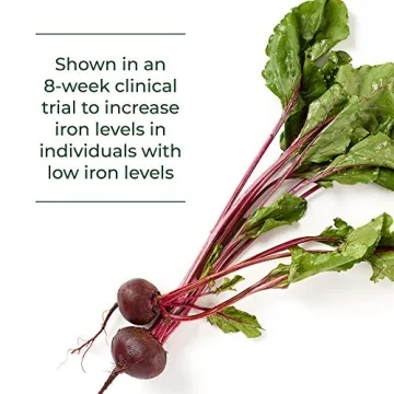 MegaFood Blood Builder Iron Supplement for Energy and Wellness 90 Tablets