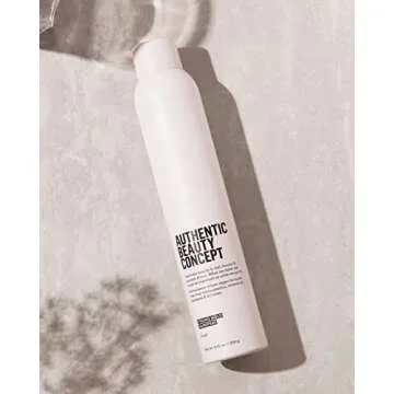Authentic Beauty Concept Strong Hold Hairspray | Long-Lasting Control & Shiny Finish | Fast-Drying Formula | Heat Protection | All Hair Types | 9.10 oz.
