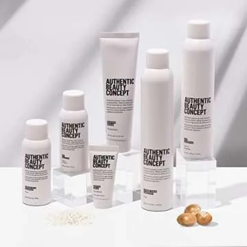 Authentic Beauty Concept Strong Hold Hairspray | Long-Lasting Control & Shiny Finish | Fast-Drying Formula | Heat Protection | All Hair Types | 9.10 oz.