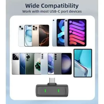 Wireless Lavalier Microphone for iPhone USB C Lav Mic for iPhone 15 16 Android Phone Microphone Video Recording TikTok Vlog Noise Canceling Clip On Microphones with Charging Case 35H Battery Life