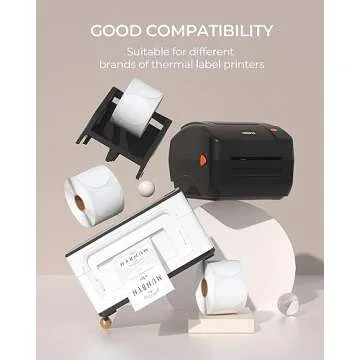 MUNBYN Thermal Labels for Logo Design & Inventory