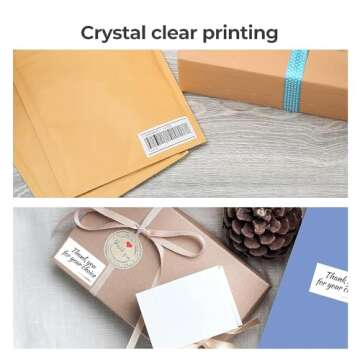 MUNBYN Thermal Labels for Logo Design & Inventory