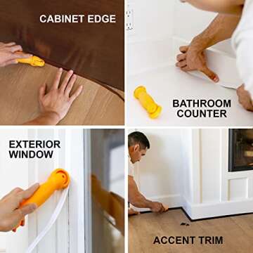 InstaTrim Flexible Waterproof Trim for Effortless Home Projects