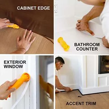 InstaTrim Flexible Waterproof Trim for Effortless Home Projects