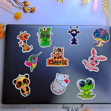 Versatile 36 Sheets Holographic Sticker Paper for Crafters