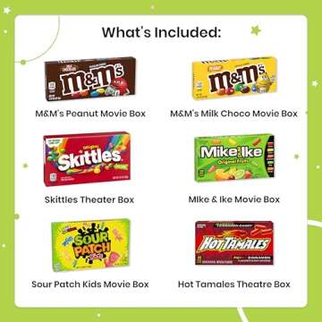 Movie Night Family Easter Basket Filled with Treats