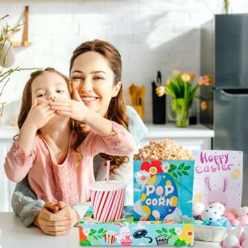 Movie Night Family Easter Basket Filled with Treats