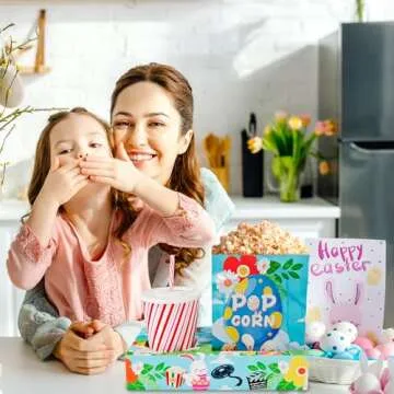 Movie Night Family Easter Basket Filled with Treats
