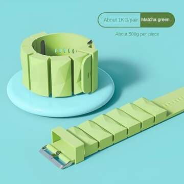 Adjustable 2 LB Ankle Wrist Weights Pair for Enhanced Workouts