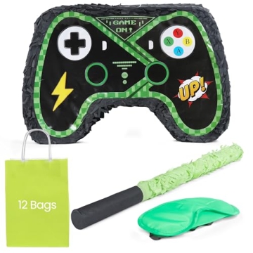Video Game Controller Pinata- Video Game Decoration Party Supplies. Complete Pinata Kit for Boys and...