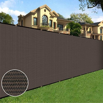 Sunnyglade 6' x 50' Heavy Duty Privacy Screen Fence – Versatile Shade Net for Gardens, Yards & Bac...