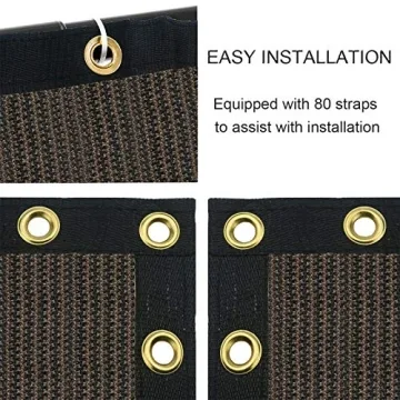 Sunnyglade 6x50 Feet Heavy Duty Privacy Screen Fence