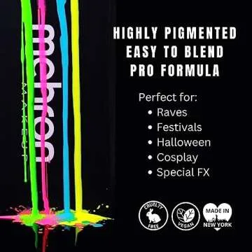 Mehron Makeup Paradise AQ Refill - Vulcan Neon Red