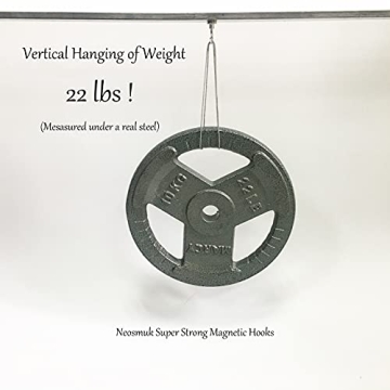 Neosmuk Heavy Duty Magnetic Hooks 30lb+ for Home & Cruise