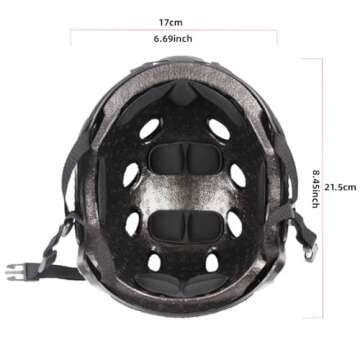 H World Army Military Style Fast Helmet for Airsoft & Paintball