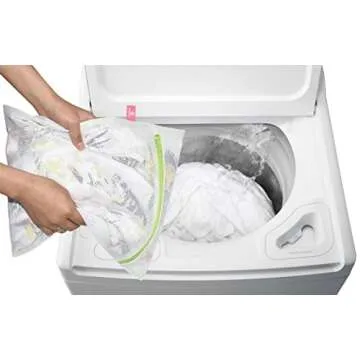 Freegrace Laundry Bag Ultra Thick, Extra Durable & Breathable 120 g/m² Polyester-Fibre Mesh Material