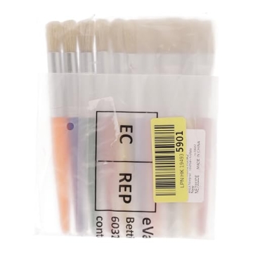 Anezus Kids Paint Brushes Set for Creative Little Artists