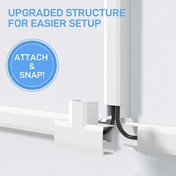 Delamu 94.5in Cord Hider: Easy Cable Management