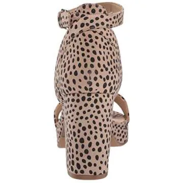 Chinese Laundry Women's Platform Sandal Heeled, Beige, 9