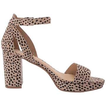 Chinese Laundry Women's Platform Sandal Heeled, Beige, 9