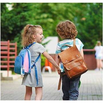 50 PCS Travel Plastic Clear Keychain Bottles, Hand sanitizer bottle containers, Leakproof Refillable Empty Bottles Portable Squeeze Containers with Flip Cap(50ml/1.7oz)