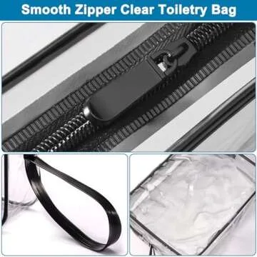 CGBE TSA Approved Toiletry Bag for Travel Essentials