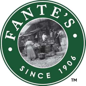 Fantes Ravioli Maker Stamp with Wooden Handle - 2.5-Inch