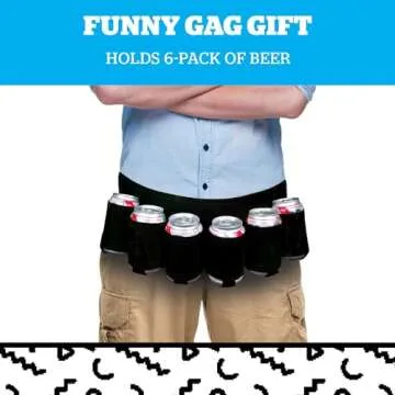 BigMouth Inc Beer Belt for Men - Hands-Free Carrier