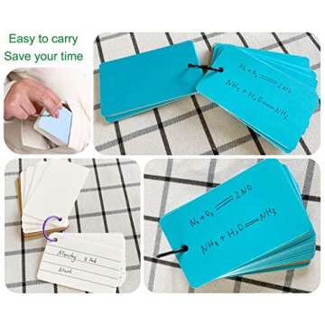 Keychains or Key Rings, 1 1/5" Loose Leaf Binder Rings for Key Chains, Open Card Rings, Clip Rings for Book Rings, School, Home or Office (50Pack)